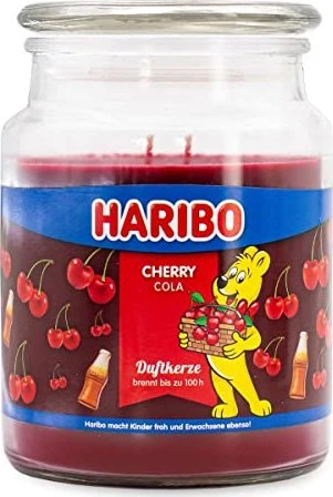 Haribo Cherry Cola Duftkerze, 510g