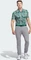 adidas Ultimate365 Mesh Print Poloshirt kurzarm collegiate green/sandy pink (Herren) Vorschaubild