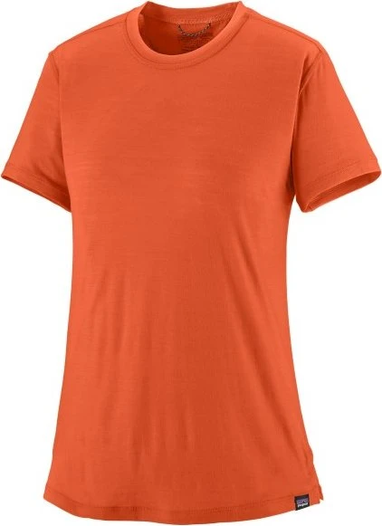 Patagonia Capilene Cool Merino Funktionsshirt kurzarm coal orange (Damen)