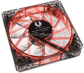 BitFenix Spectre Pro LED schwarz/rot, 140mm