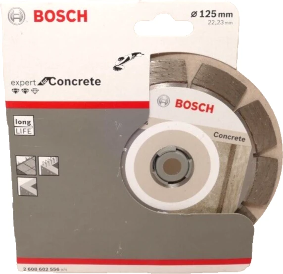 Bosch Professional Expert for Concrete Diamanttrennscheibe, 125x2.2x22.23mm, 1 Stück