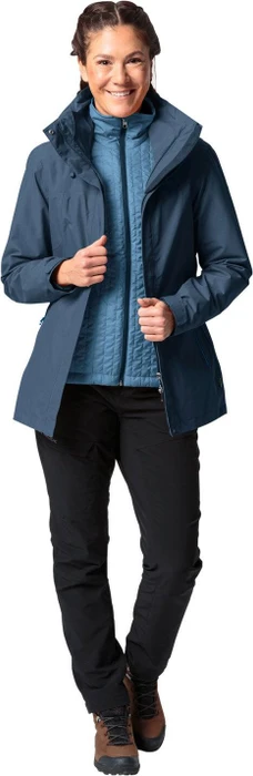 Vaude Skomer 3in1 II Funktionsjacke dark sea uni (Damen)