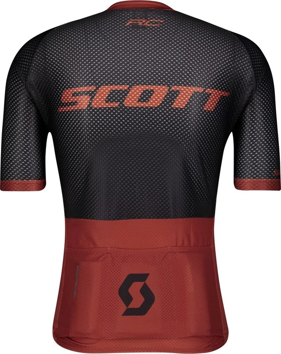 Scott RC Premium Climber Trikot kurzarm rust red/black (Herren)