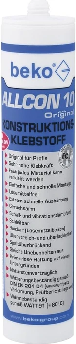 beko Allcon 10 1-Komponenten Montagekleber, 310ml