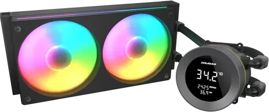 Cougar Poseidon Vistek ARGB 240, schwarz