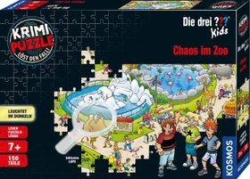Kosmos Krimi Puzzle Die drei ??? Kids Chaos im Zoo