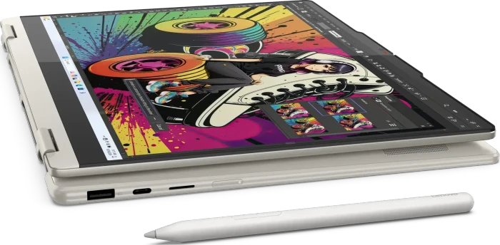 Lenovo Yoga 7 2-in1 14AKP10, Seashell, Ryzen AI 5 340, 16GB RAM, 512GB SSD, US