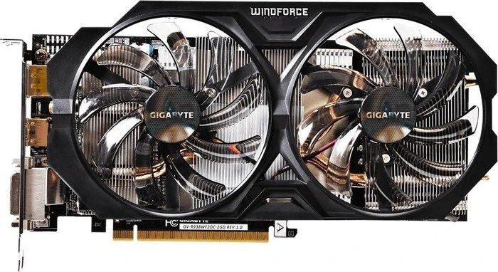 GIGABYTE Radeon R9 380 Windforce 2X OC, 2GB GDDR5, 2x DVI, HDMI, DP