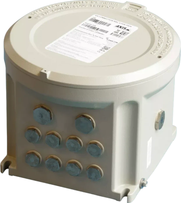 Axis Outdoor Wallmount Switch, 5x RJ-45, 1x LC-Duplex, 120W PoE+