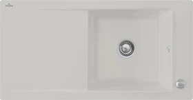 Villeroy & Boch Timeline 60 Einbau Becken reversibel mit Ablauffernbedienung steam
