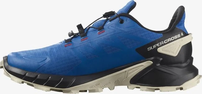 Salomon Supercross 4 GTX nautical blue/black/rainy day (Herren)