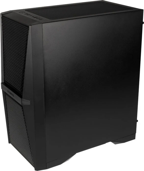 Raijintek Silenos MS, schwarz, Glasfenster