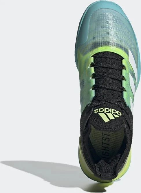 adidas Adizero Ubersonic 4 Clay Court core black/cloud white/pulse lime (Damen)
