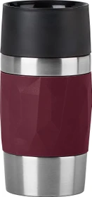 Emsa Travel Mug Compact Isolierbecher 300ml weinrot