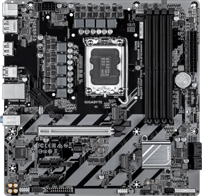 GIGABYTE B860M D3W (Intel 1851)