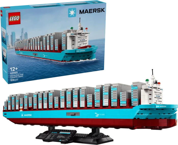 LEGO Maersk-Containerschiff mit Zweistoffantrieb