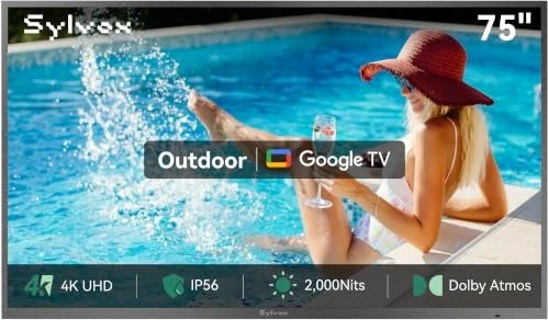Sylvox Volle Sonne-Außenfernseher (Pool Pro Series)