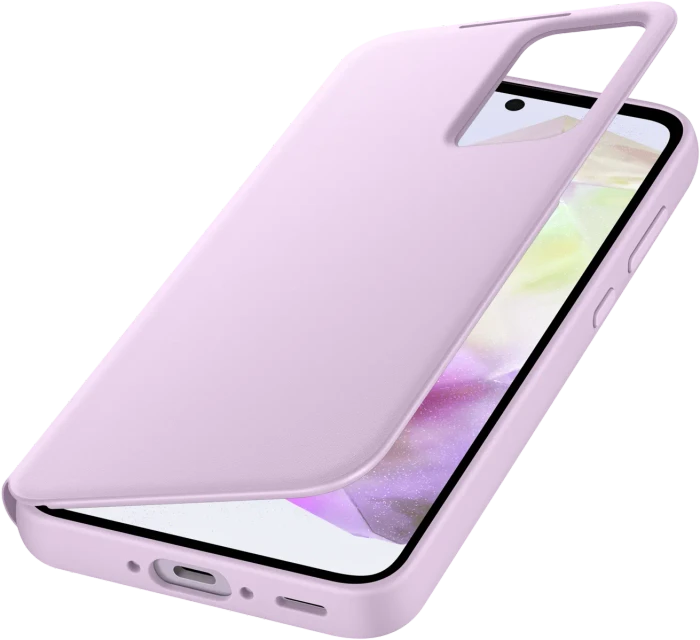 Samsung Smart View Wallet Case für Galaxy A35 5G Lavender
