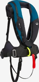 Tribord Rettung Schwimmweste schwarz/petrol
