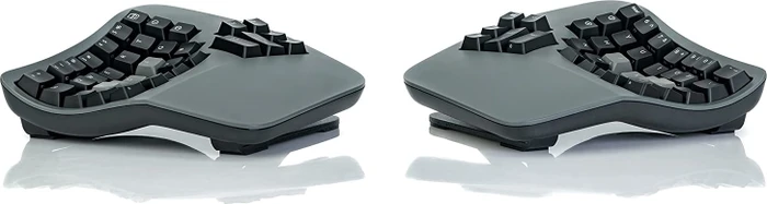 Kinesis Advantage 360 Professional Split Mechanical Keyboard, grau/schwarz, Gateron BROWN, USB/Bluetooth, US