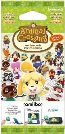 Nintendo amiibo-Karten Packung - Serie 1: Animal Crossing (Switch/WiiU/3DS)
