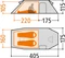 Hilleberg Nammatj 3 GT Tunnelzelt sand Vorschaubild