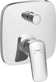 Hansgrohe Logis Einhebel-Wannenmischer Unterputz mit integrierter Sicherungskombination nach EN1717 für iBox universal chrom