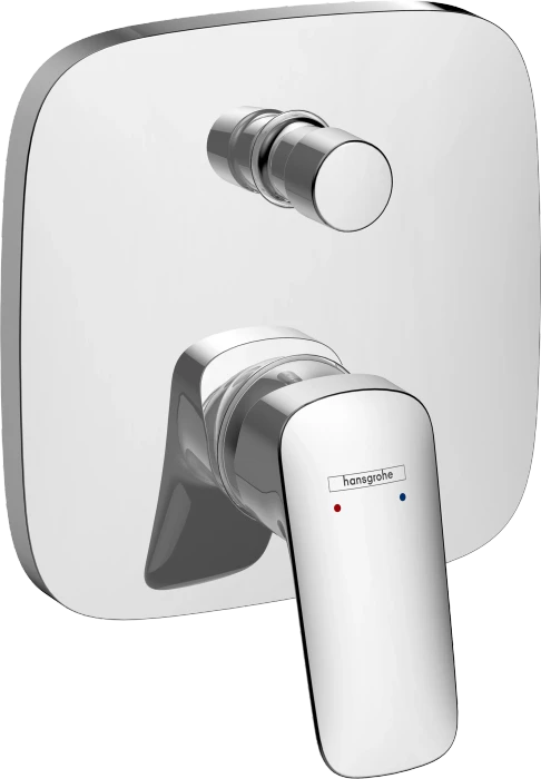 Hansgrohe Logis Einhebel-Wannenmischer Unterputz mit integrierter Sicherungskombination nach EN1717 für iBox universal chrom