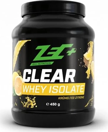 Zec+ Clear Whey Isolate Krümeltee-Zitrone 450g