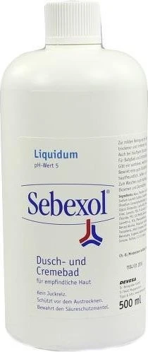 Devesa Dr. Reingraber Sebexol Liquidum pH-Wert 5 Dusch- und Cremebad, 500ml
