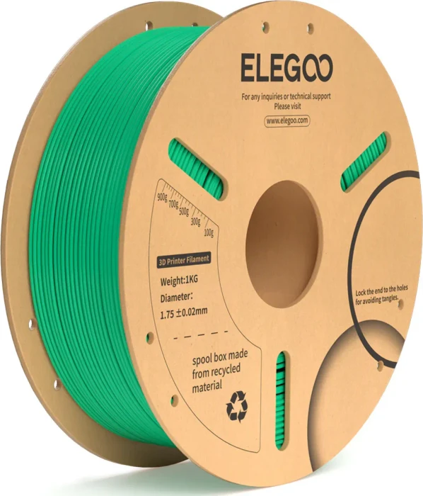 Elegoo PLA+, Sea Green, Spule, 1.75mm, 1.00kg