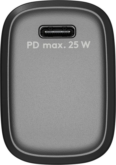 Wentronic Goobay USB-C PD GaN Schnellladegerät 25W schwarz