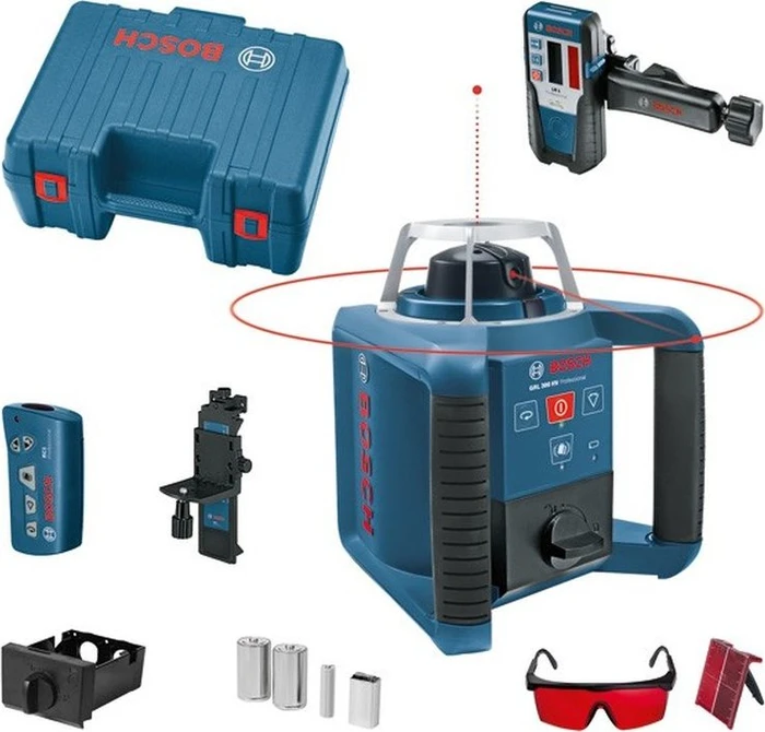 Bosch Professional GRL 300 HV Batterie-Rotationslaser solo inkl. Koffer + Zubehör