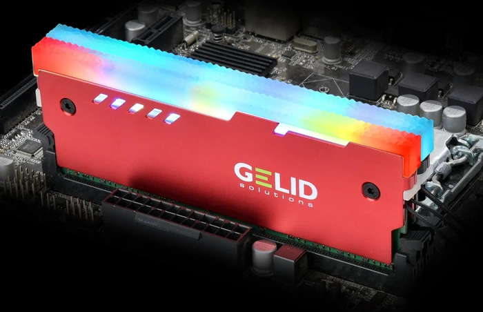 Gelid Solutions Lumen Red, RGB, RAM-Kühler, 2er-Pack