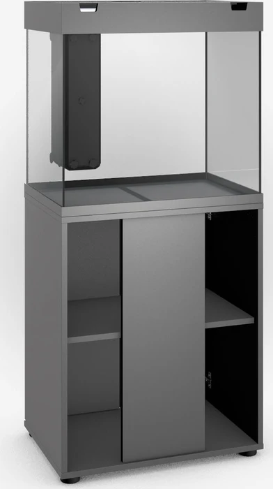 Juwel Lido 120 LED Aquarium-Set mit Unterschrank, grau/grau, 120l