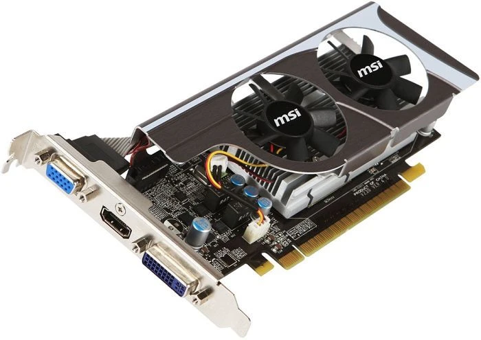 MSI GeForce GT 630, N630GT-MD1GD3/LP, 1GB DDR3, VGA, DVI, HDMI