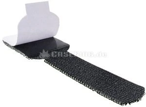 LABEL THE CABLE LTC Wall Klett-Kabelhalter, schwarz, 10er-Pack