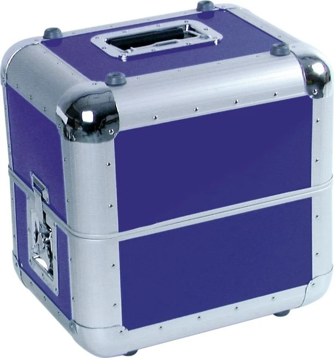 Roadinger Record Case ALU 50/50, abgerundet, dunkelblau