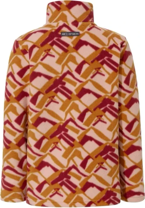 Vaude Pulex AOP Fleece Funktionsjacke soft rose (Junior)