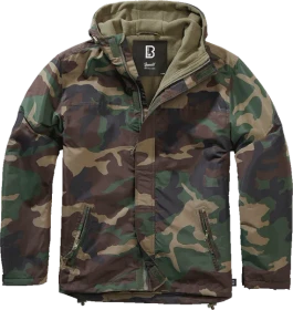 Brandit Windbreaker Frontzip Jacke woodland (Herren)