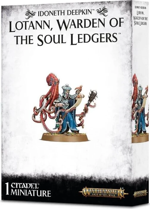 Games Workshop Warhammer Age of Sigmar - Idoneth Deepkin - Lotann Warden of the Soul Ledgers