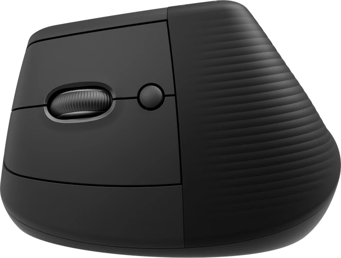 Logitech Lift Left Vertical Ergonomic Mouse, Graphite, Linkshänder, Logi Bolt, USB/Bluetooth