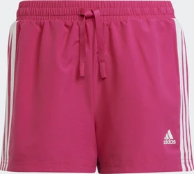 adidas Designed To Move 3-Streifen Shorts team real magenta/white (Junior)