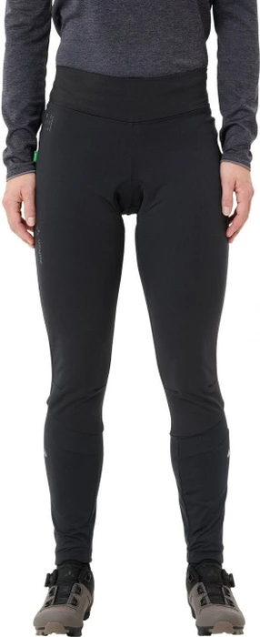 Vaude Matera II Warm Tights Fahrradhose lang schwarz (Damen)