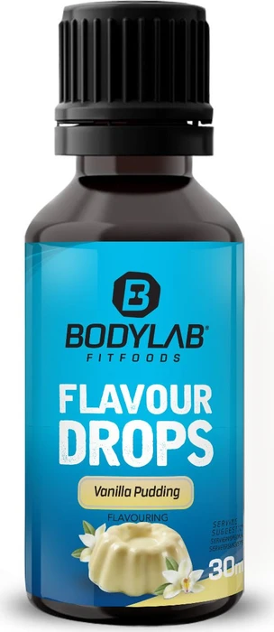 BodyLab24 Flavour Drops Vanillepudding 30ml