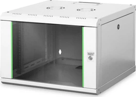 Digitus Professional Unique Serie Wandschrank 7HE, Sicherheitsglastür, IP2X, grau, 600mm tief