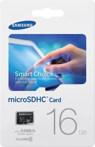 Samsung Standard R24 16GB, Class 6