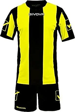 Givova Kit Catalano MC Set gelb/schwarz