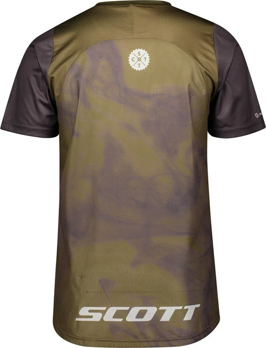 Scott Trail Vertic Trikot kurzarm green moss/dark grey (Herren)