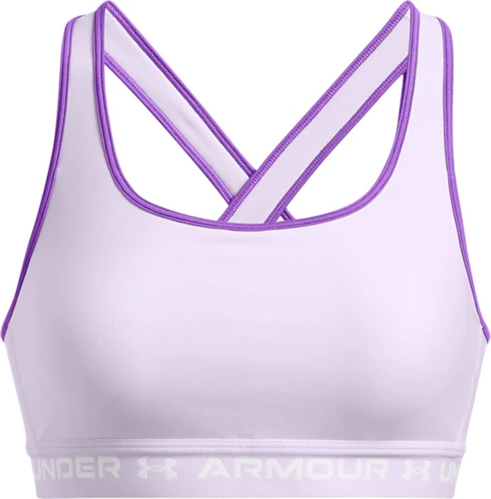 Under Armour Armour Mid Crossback Sport-BH salt purple/lavish/white (Damen)